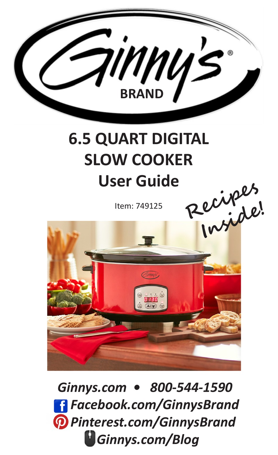 GINNYS 749125 USER MANUAL Pdf Download ManualsLib