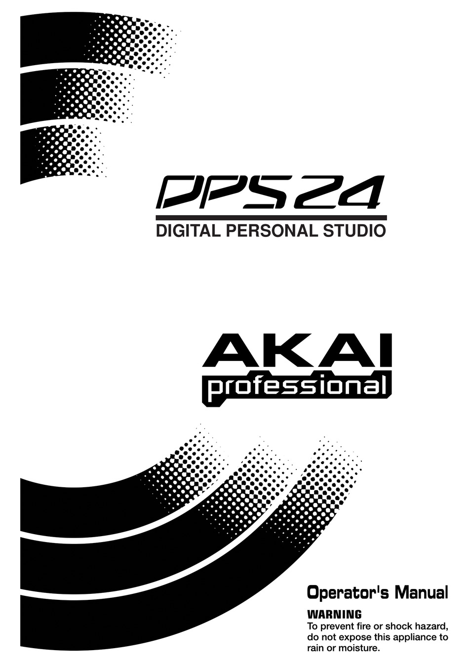 AKAI DPS24 OPERATOR'S MANUAL Pdf Download | ManualsLib