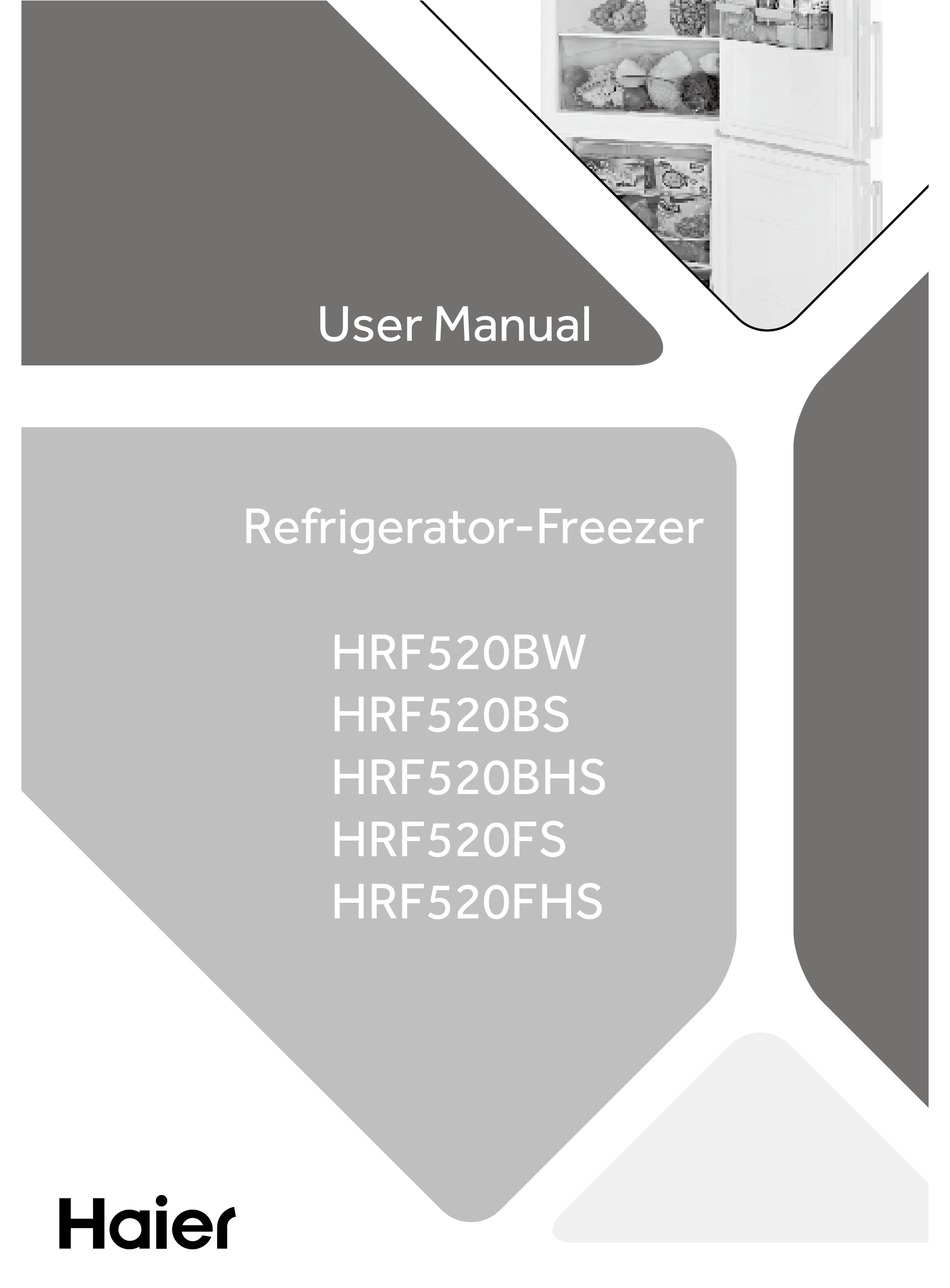 Haier Hrf520bw User Manual Pdf Download Manualslib