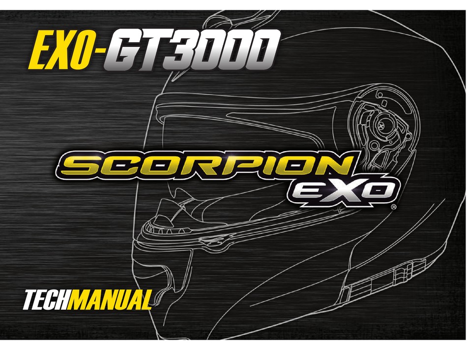 SCORPION EXO-GT3000 TECH MANUAL Pdf 
