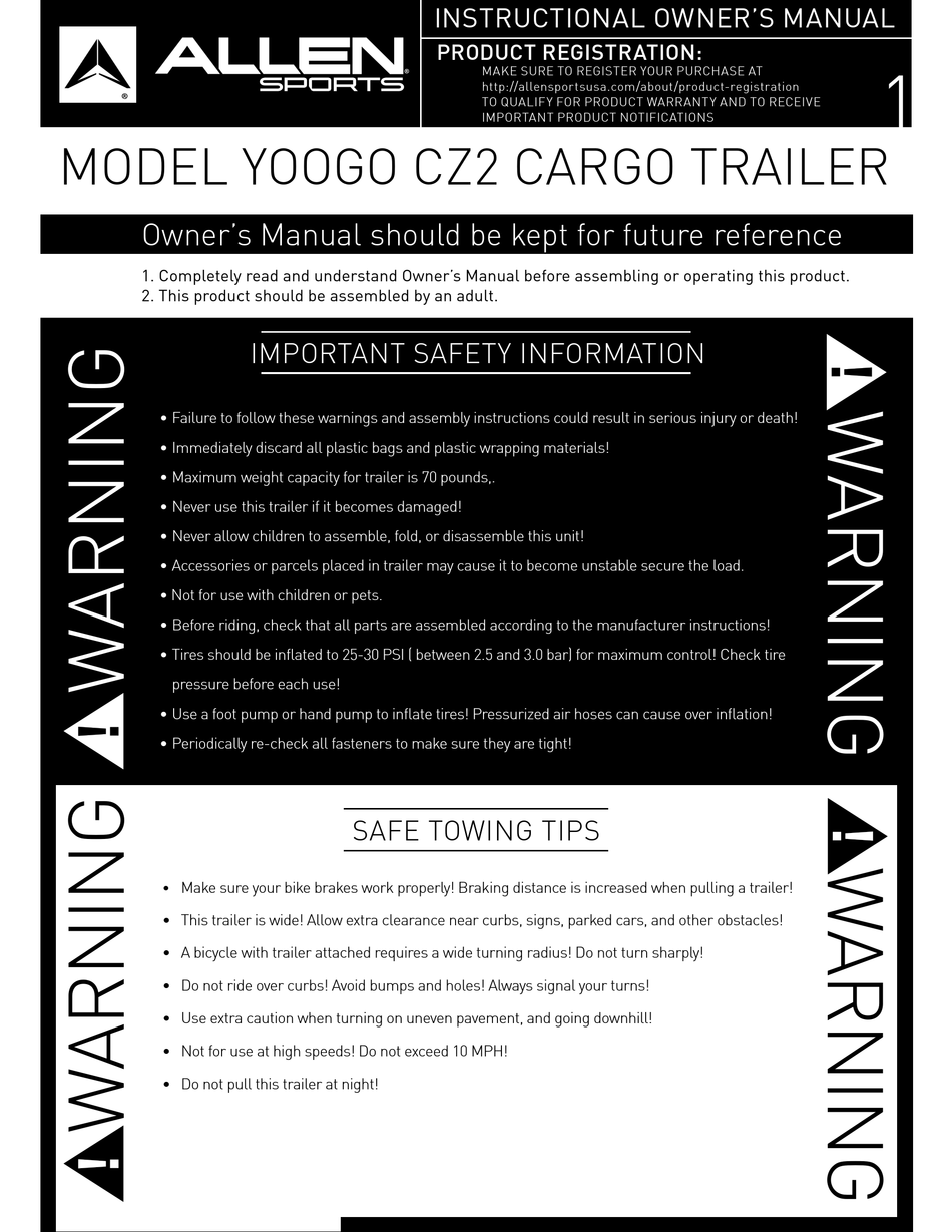 yoogo cargo trailer