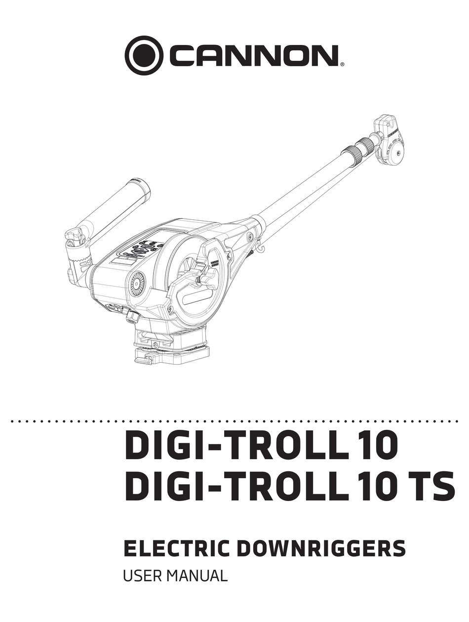 Digi-Troll IV Manual - Cannon Downriggers