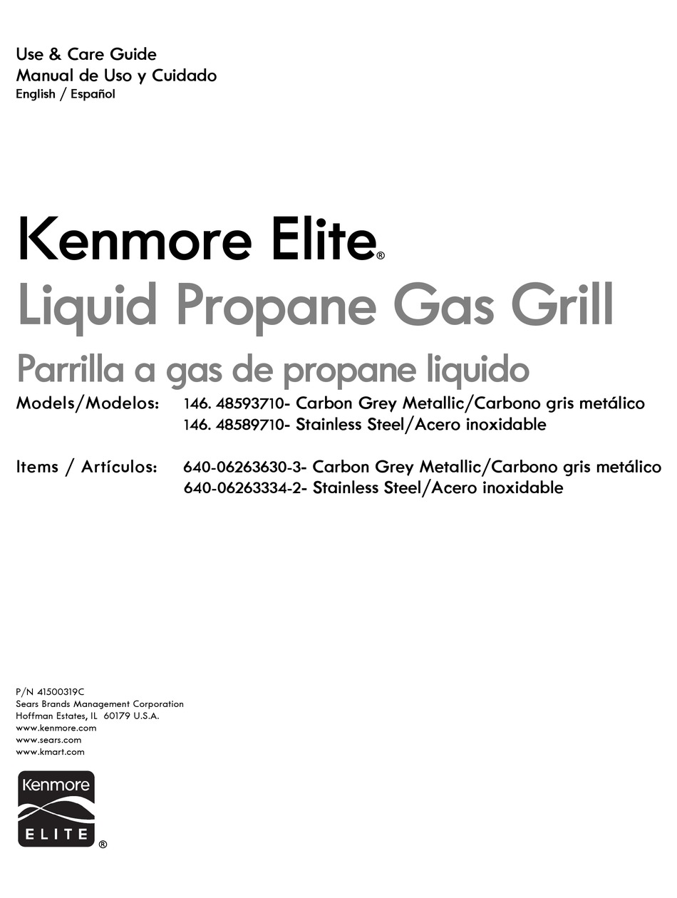 KENMORE 146. 48589710 USE & CARE MANUAL Pdf Download ManualsLib