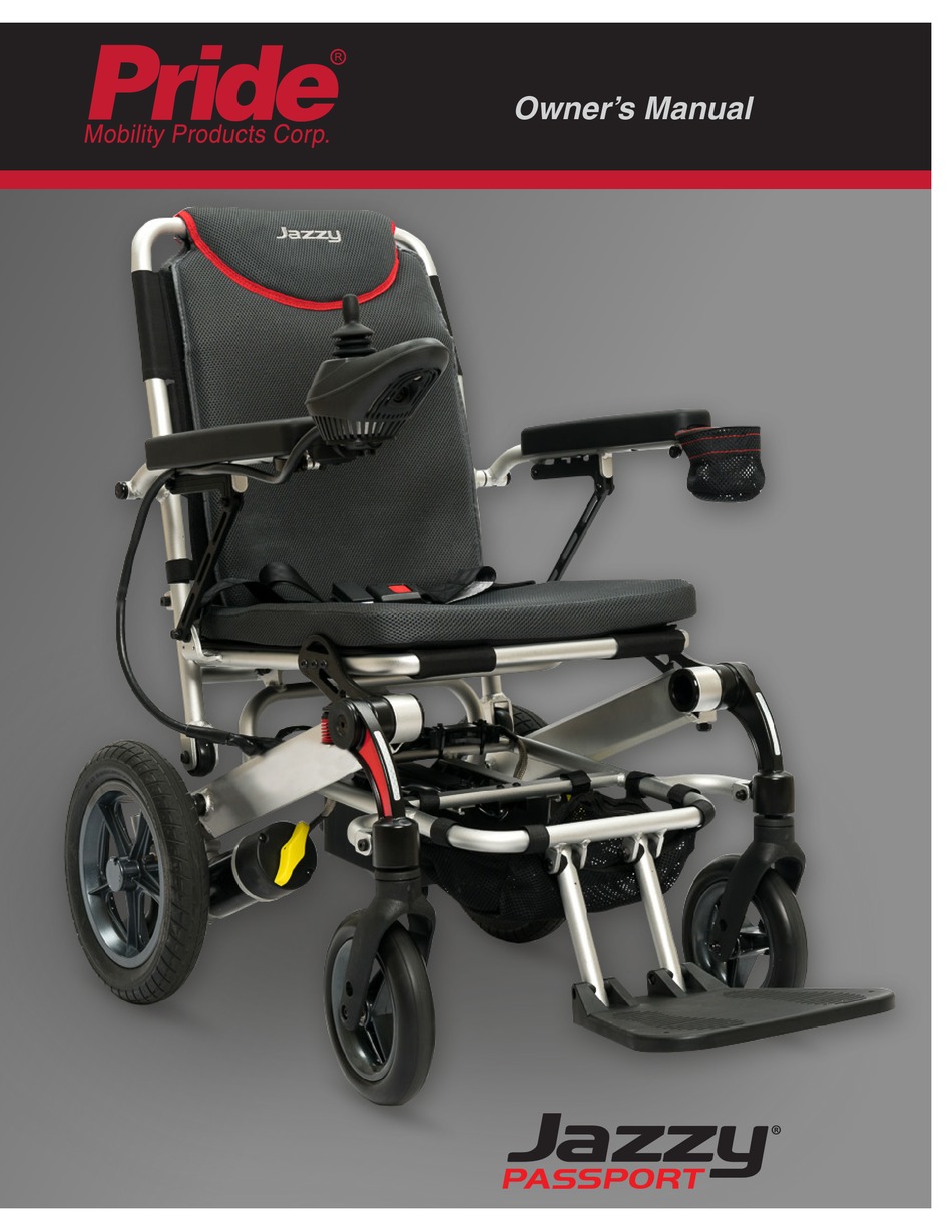 PRIDE MOBILITY JAZZY PASSPORT OWNER'S MANUAL Pdf Download ManualsLib