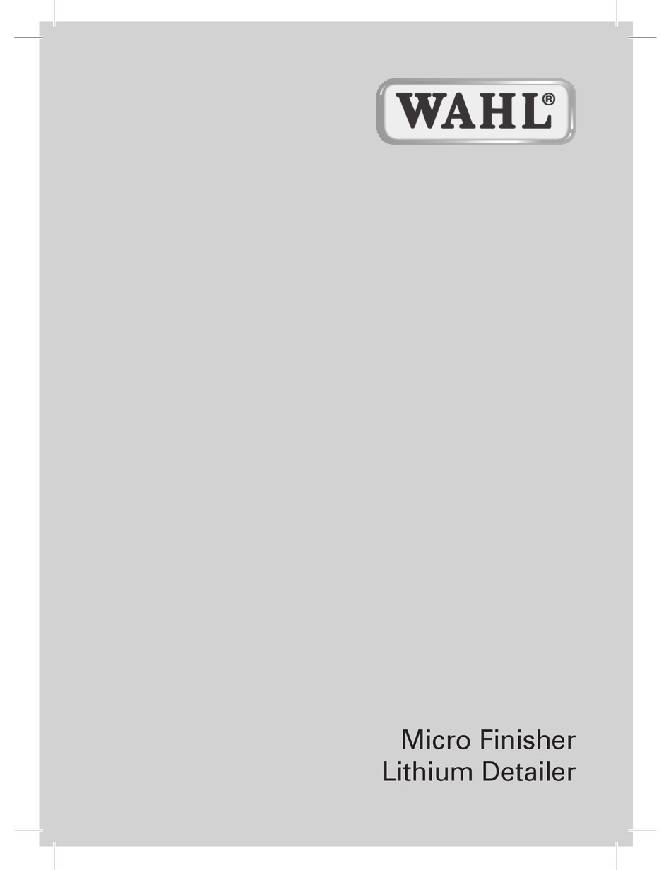 wahl micro finisher