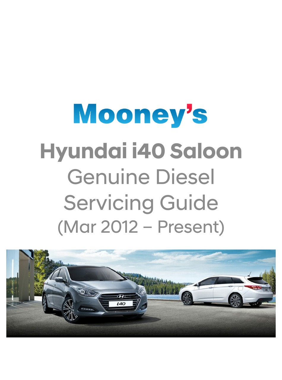 Hyundai i40 service manual