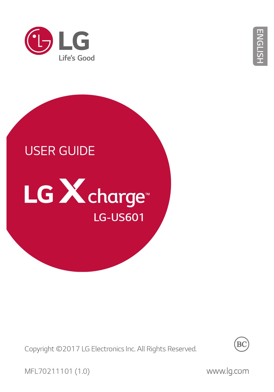 LG X CHARGE US601 USER MANUAL Pdf Download ManualsLib