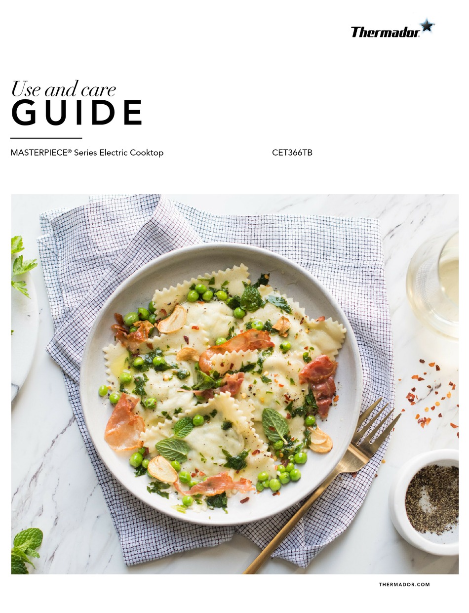 THERMADOR CET366TB USE AND CARE MANUAL Pdf Download ManualsLib