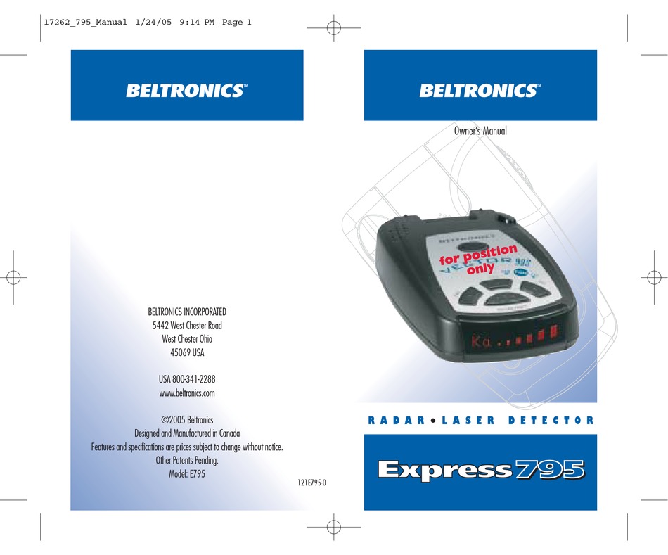 beltronics express 910 laser radar detector sws reviews