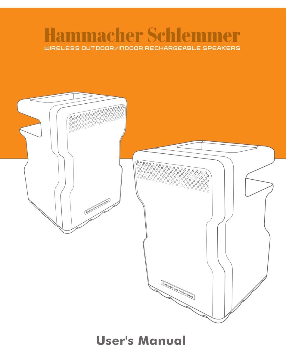 HAMMACHER SCHLEMMER SMHS256002 USER MANUAL Pdf Download ManualsLib