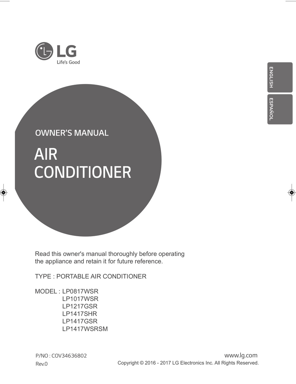 Lg Lp0817wsr Owner S Manual Pdf Download Manualslib
