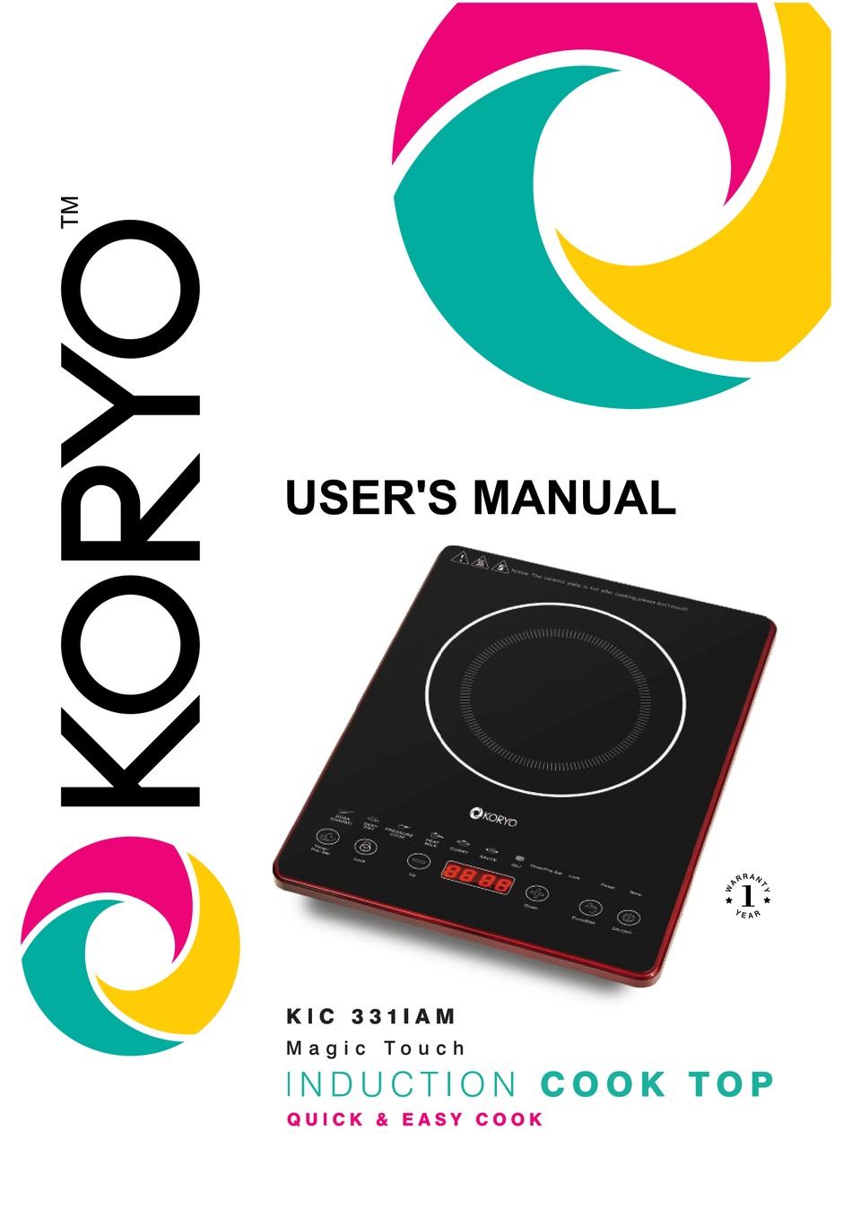 KORYO KIC 331IAM USER MANUAL Pdf Download ManualsLib