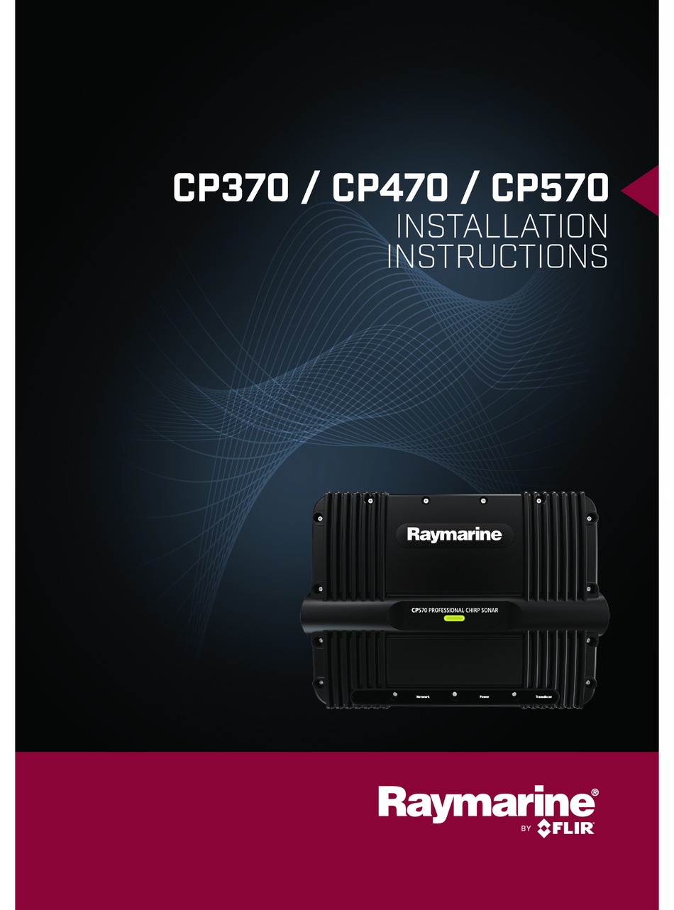 RAYMARINE CP370 INSTALLATION INSTRUCTIONS MANUAL Pdf Download | ManualsLib