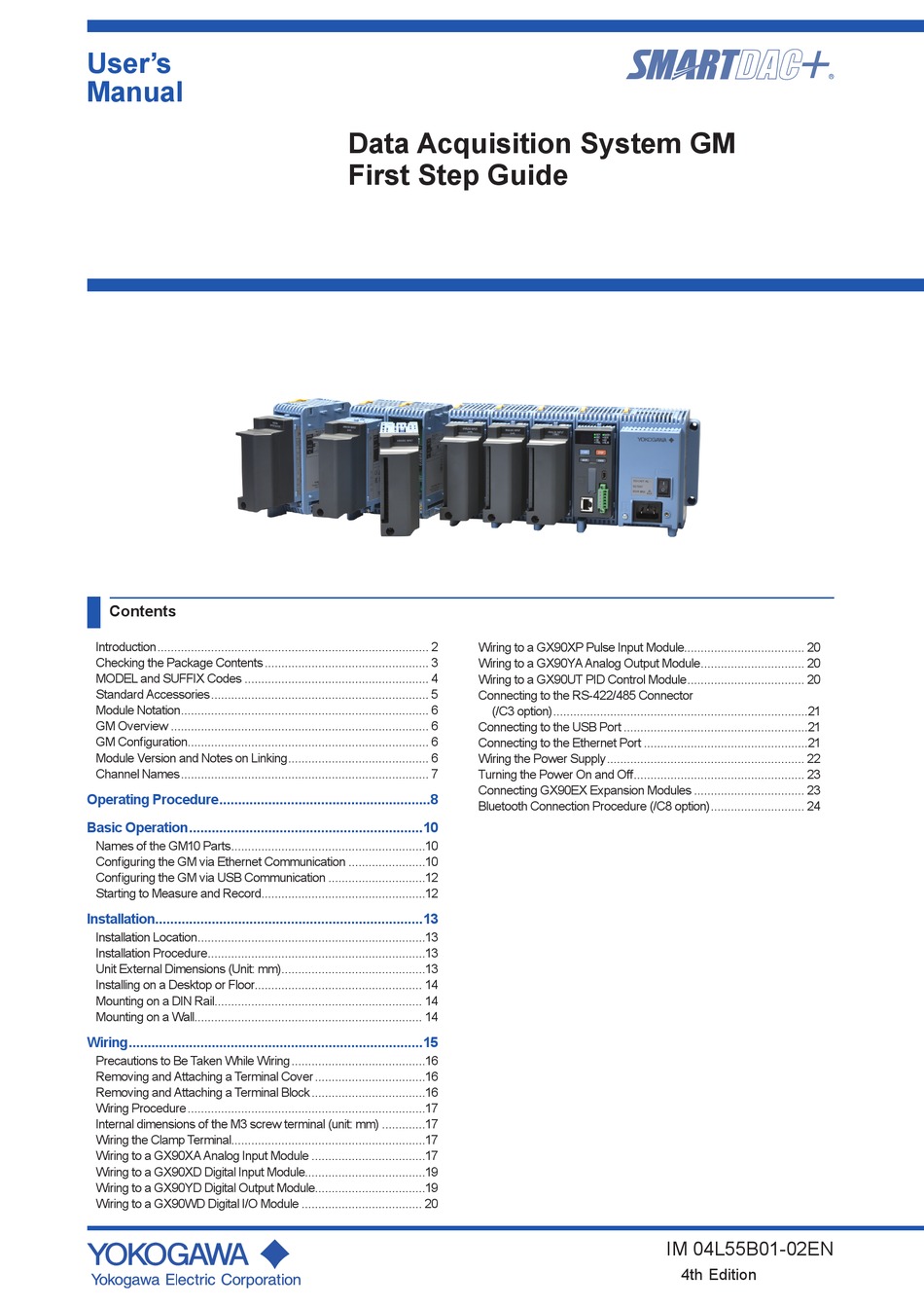 YOKOGAWA GM10 USER MANUAL Pdf Download ManualsLib