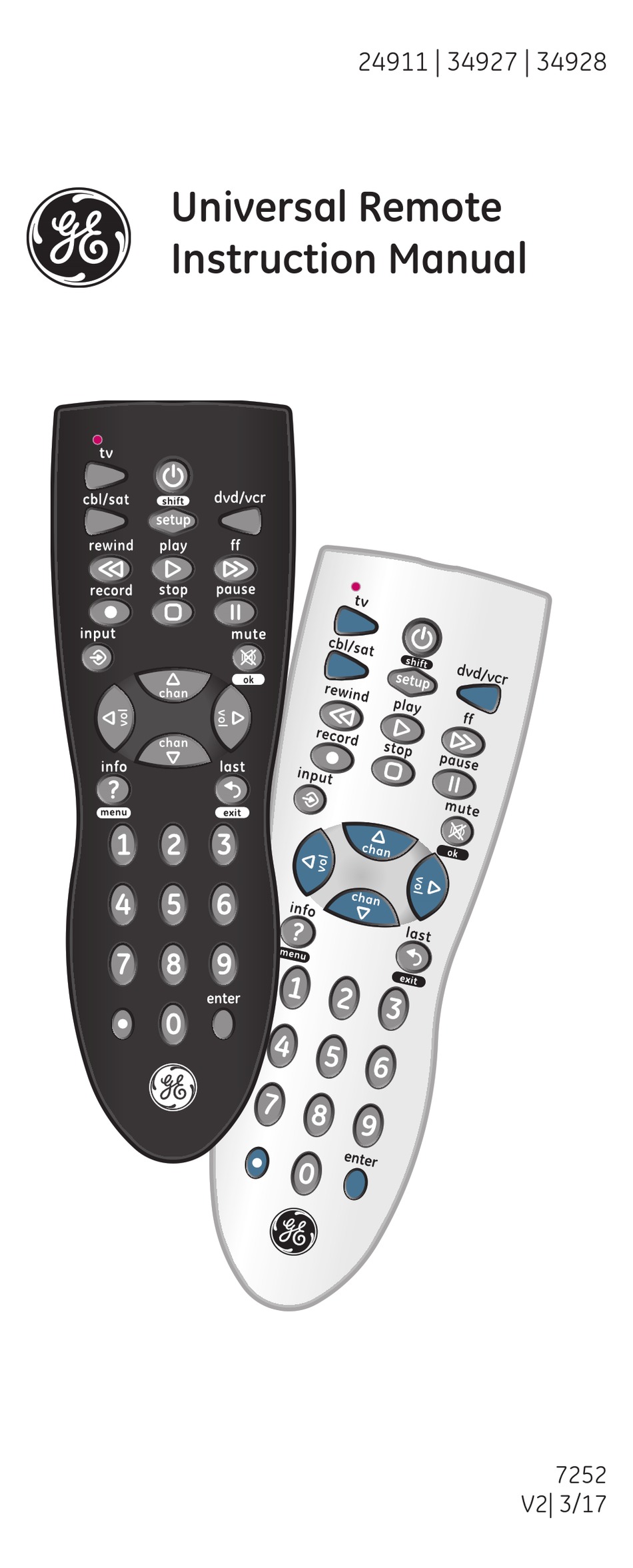 GE 24911 INSTRUCTION MANUAL Pdf Download | ManualsLib