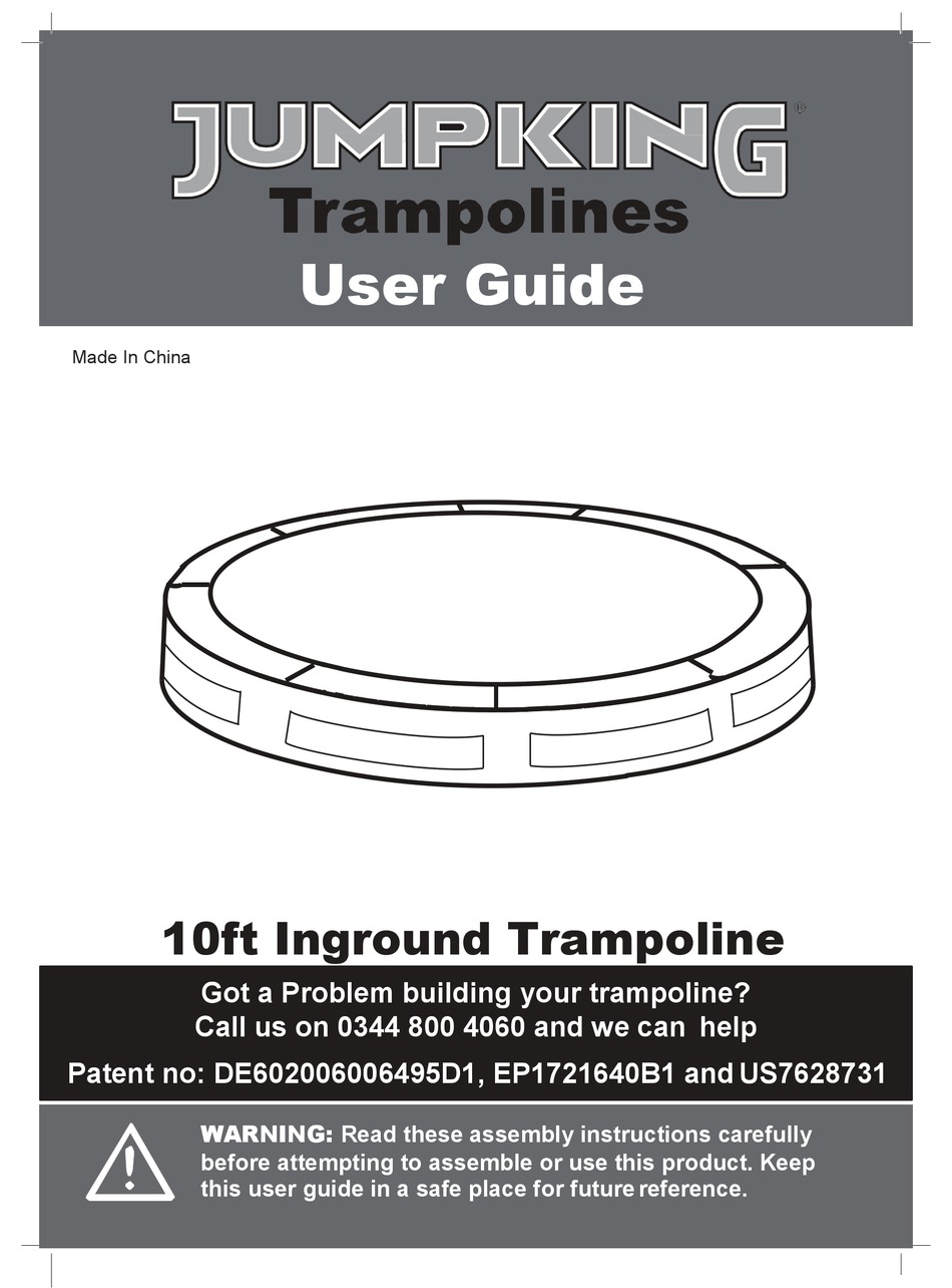 JUMPKING A4 USER MANUAL Pdf Download ManualsLib