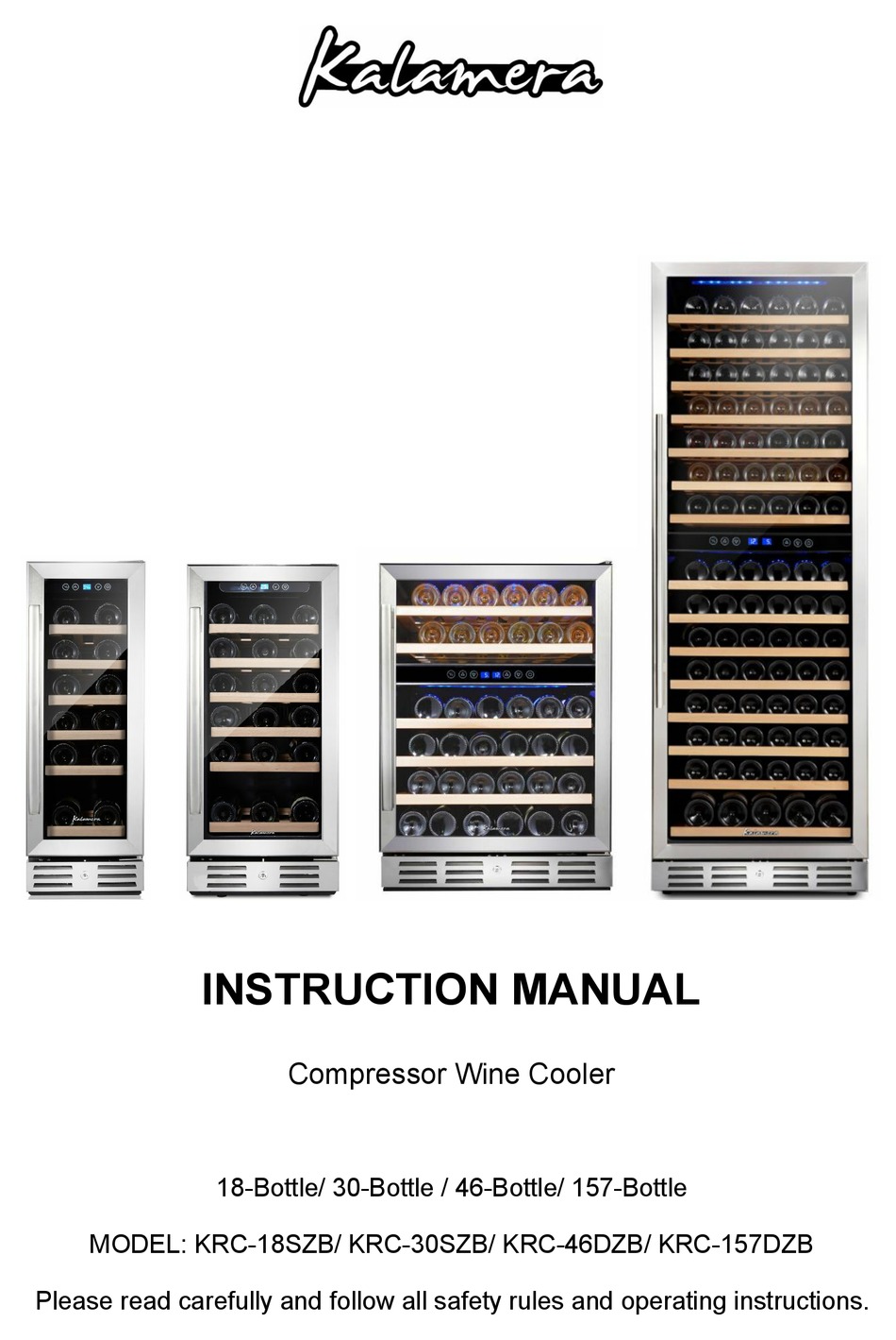 KALAMERA KRC18SZB INSTRUCTION MANUAL Pdf Download ManualsLib