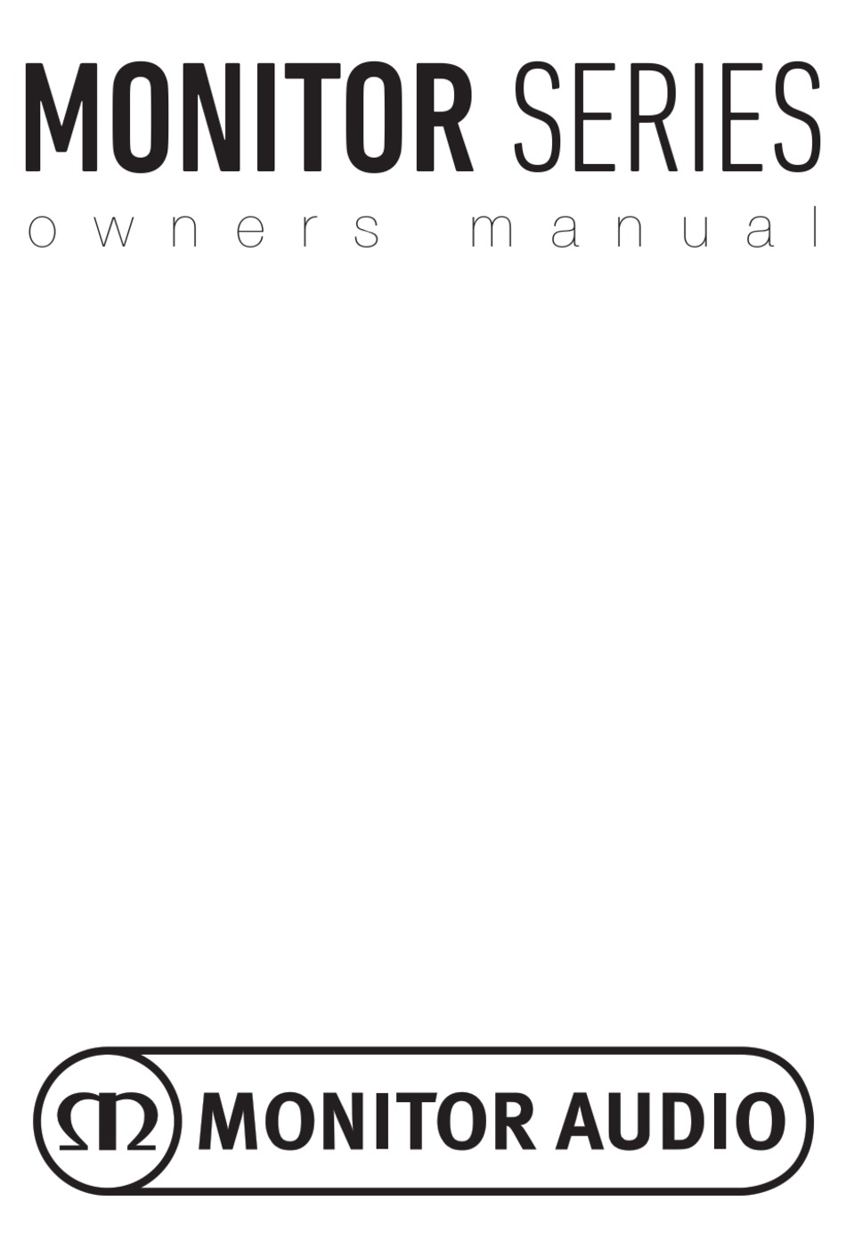 MONITOR AUDIO MONITOR 200 OWNER'S MANUAL Pdf Download ManualsLib