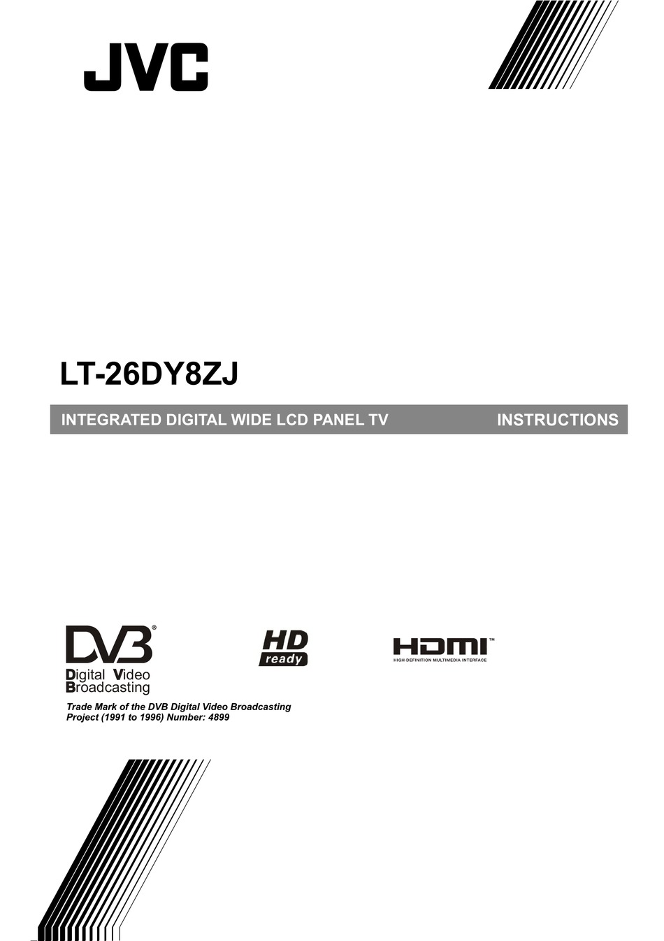 Jvc Lt 26dy8zj Instructions Manual Pdf Download Manualslib