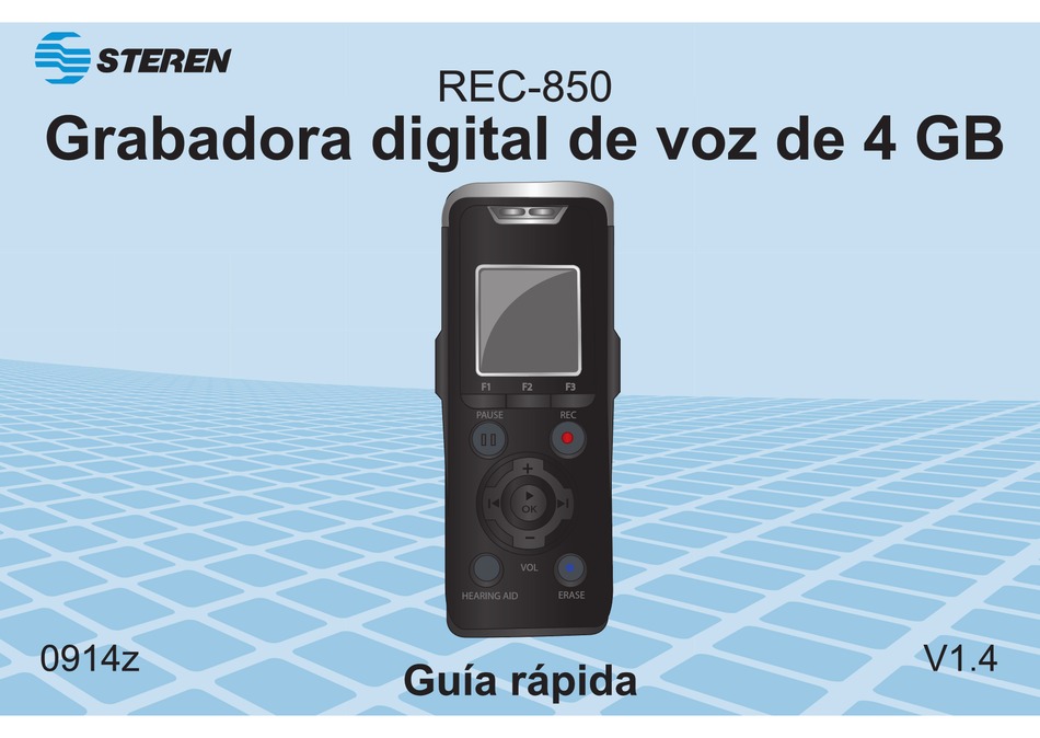 STEREN REC850 QUICK MANUAL Pdf Download ManualsLib