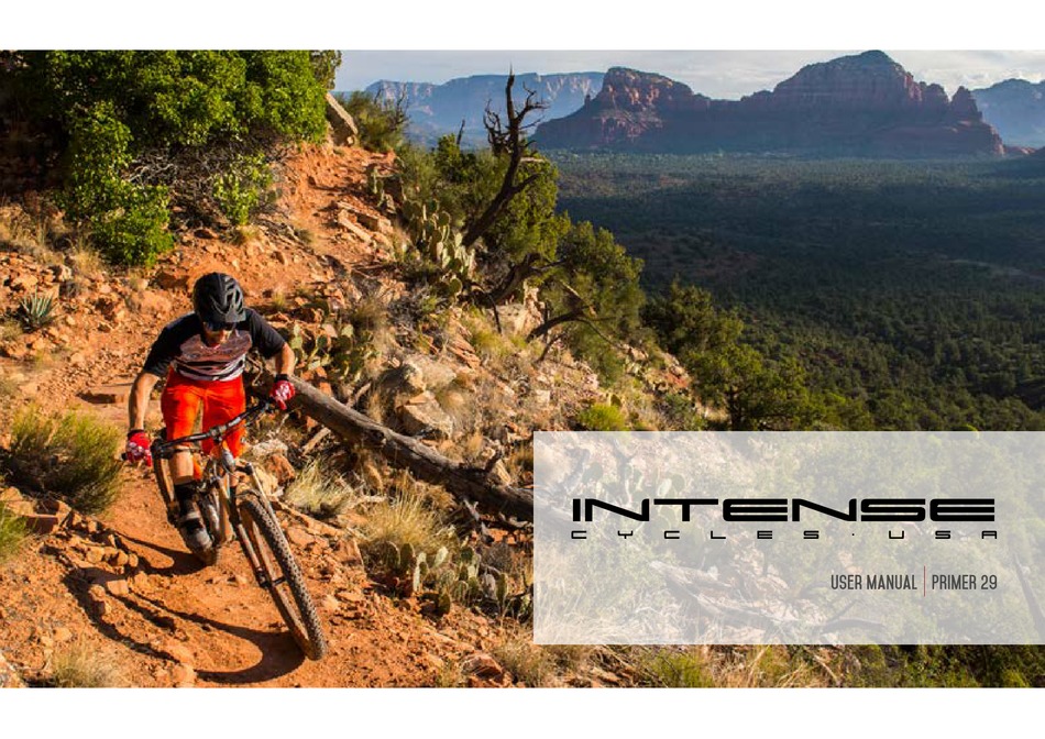 Intense Cycles Primer 29 User Manual Pdf Download Manualslib