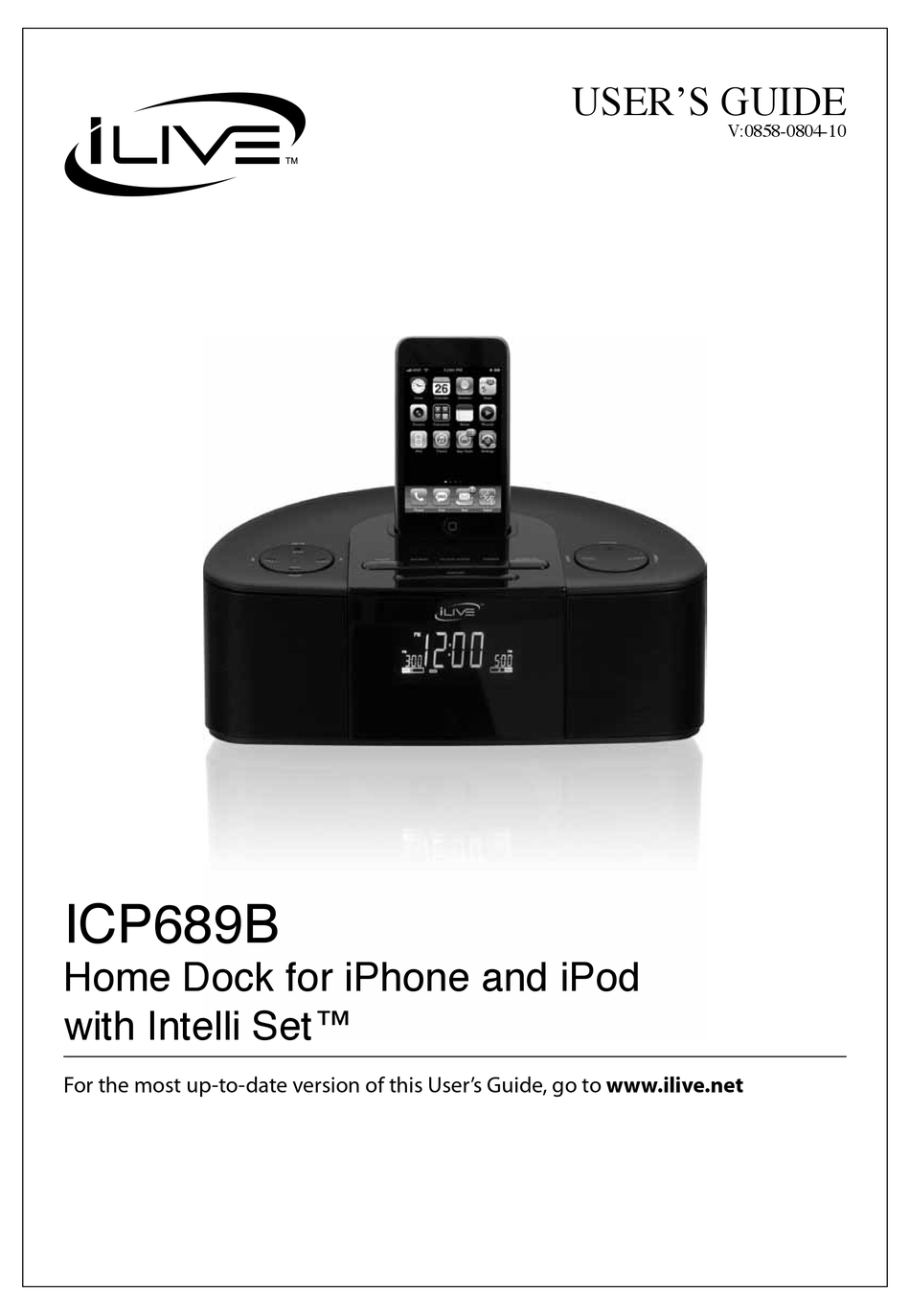 Ilive Icp689b User Manual Pdf Download Manualslib