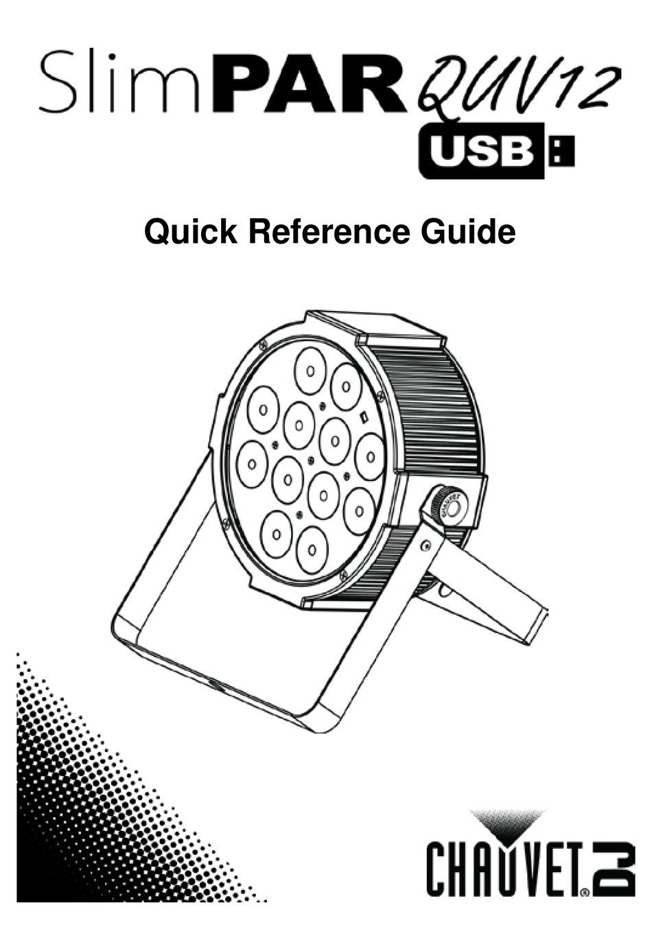 CHAUVET SLIMPAR QUV12 USB QUICK REFERENCE MANUAL Pdf Download | ManualsLib