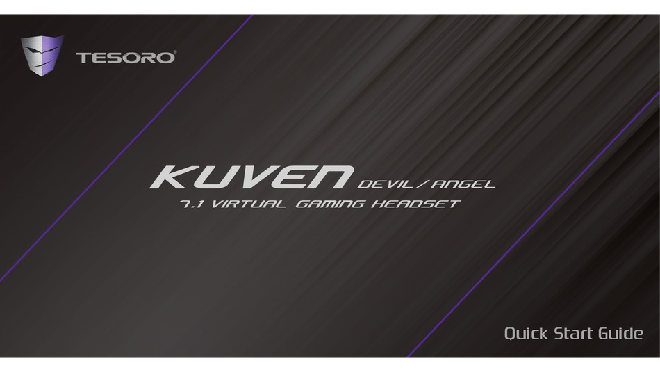 TESORO KUVEN DEVIL QUICK START MANUAL Pdf Download | ManualsLib