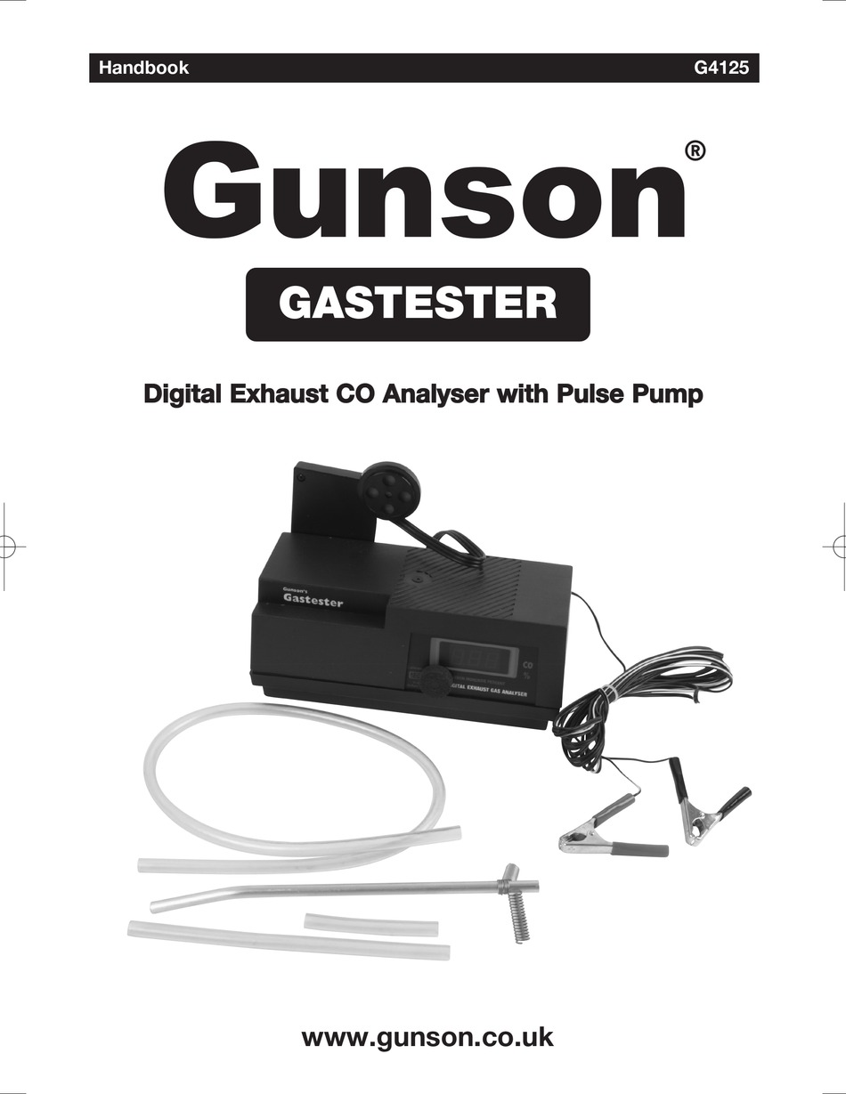 Gunson G4125 Gastester Digital 