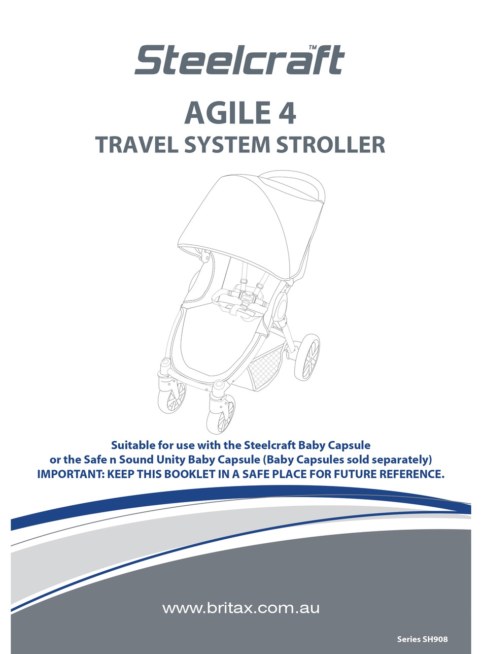 Steelcraft agile 4 hot sale travel system stroller