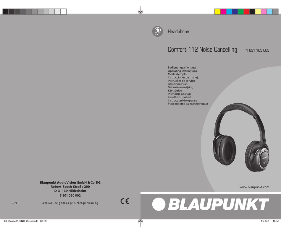 BLAUPUNKT COMFORT 112 OPERATING INSTRUCTIONS MANUAL Pdf Download