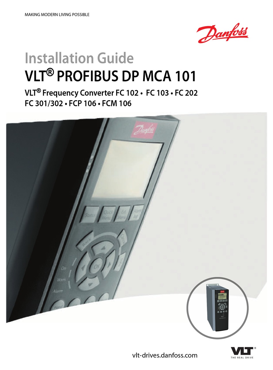 DANFOSS VLT PROFIBUS DP MCA 101 INSTALLATION MANUAL Pdf Download