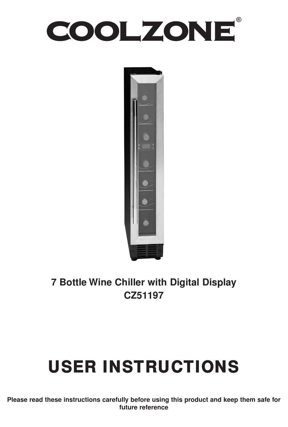 COOLZONE CZ51197 USER INSTRUCTIONS Pdf Download ManualsLib