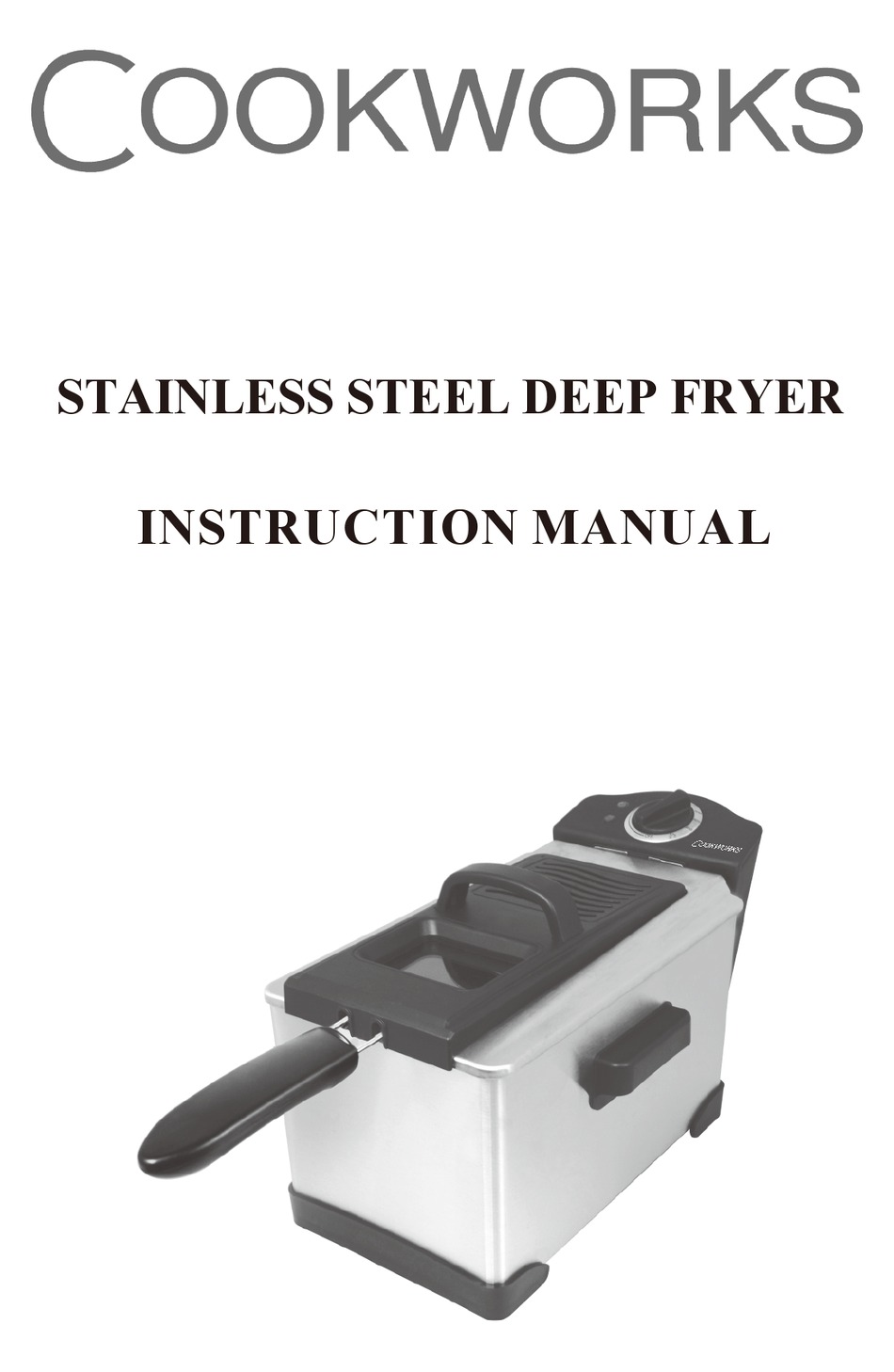cookworks professional fryer