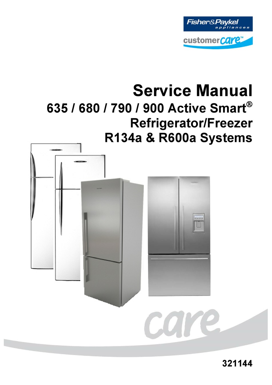 Fisher Paykel Service Manualwillbrown