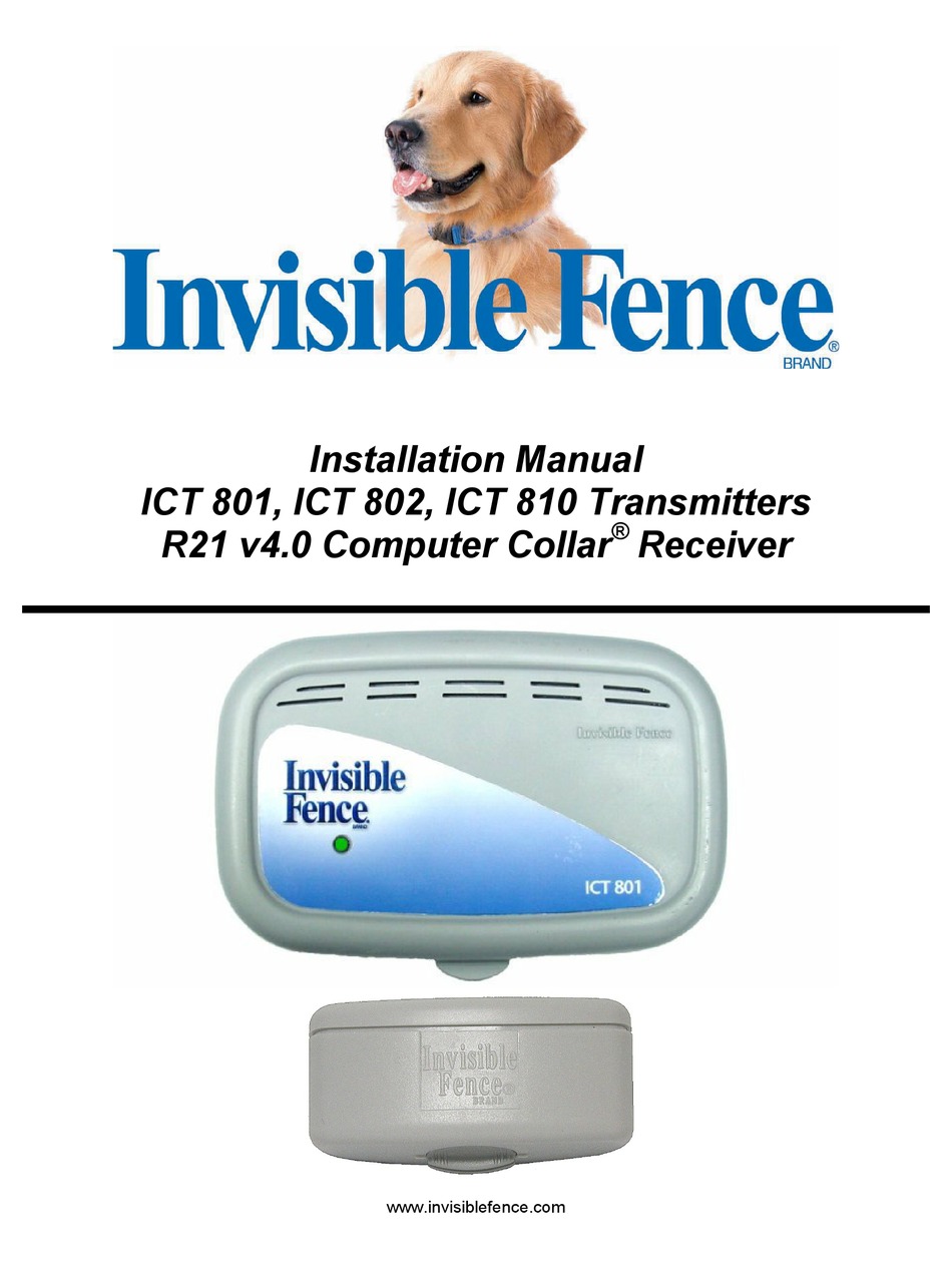 invisible fence collar ict 801