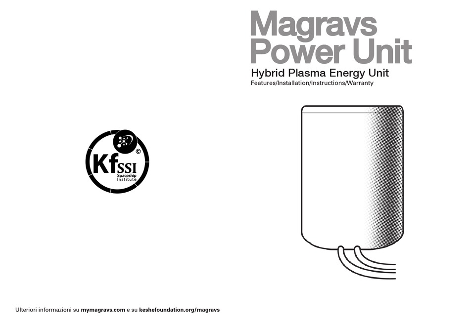 Kfssi magrav power plasma generator