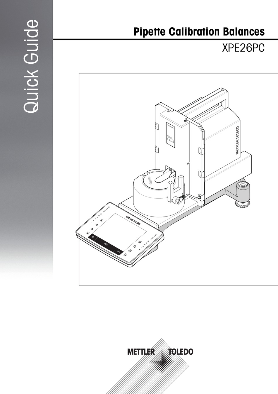 METTLER TOLEDO XPE26PC QUICK MANUAL Pdf Download | ManualsLib