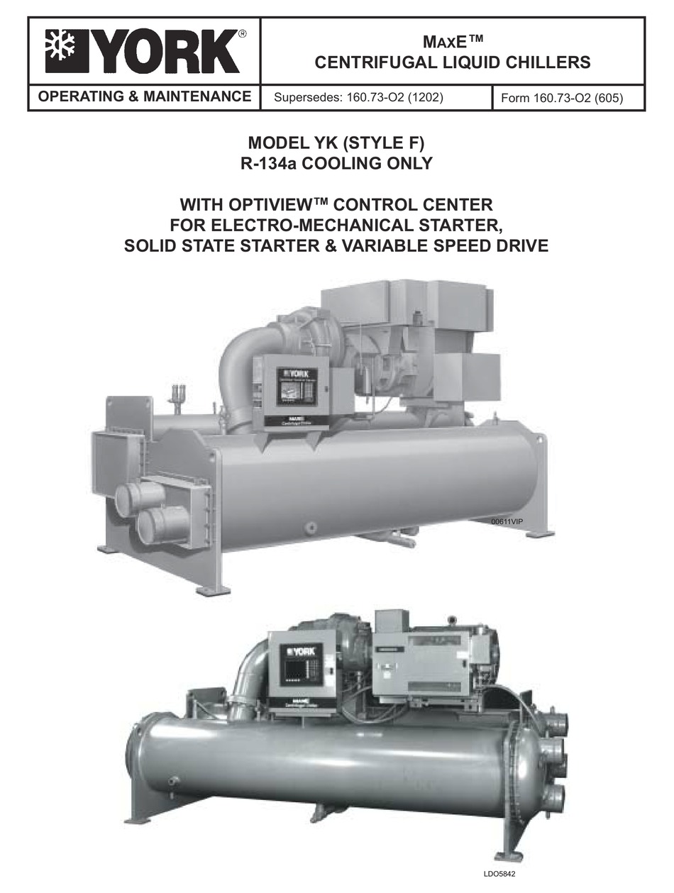 york centrifugal chiller maintenance