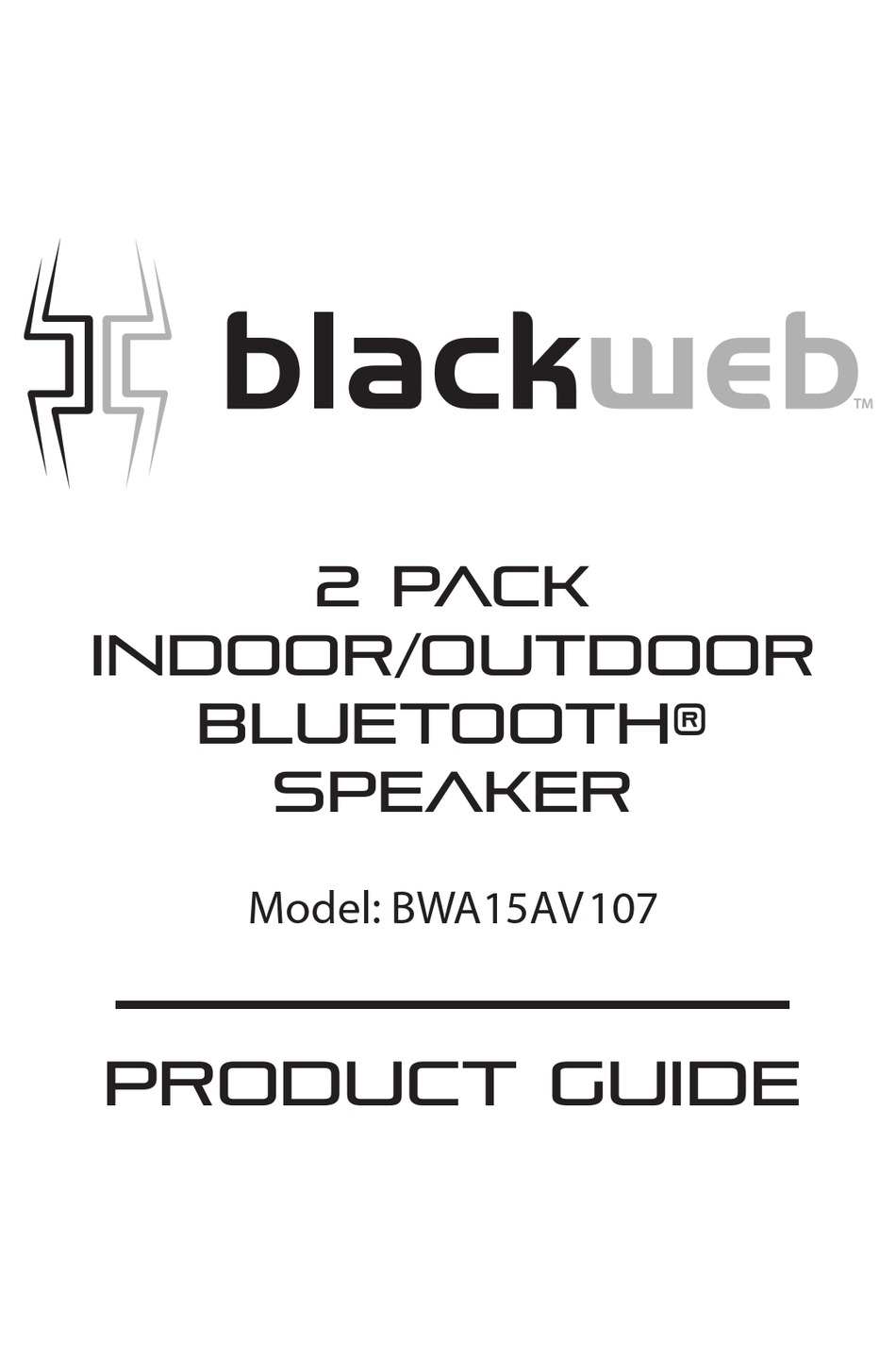 BLACKWEB BWA15AV107 PRODUCT MANUAL Pdf Download ManualsLib