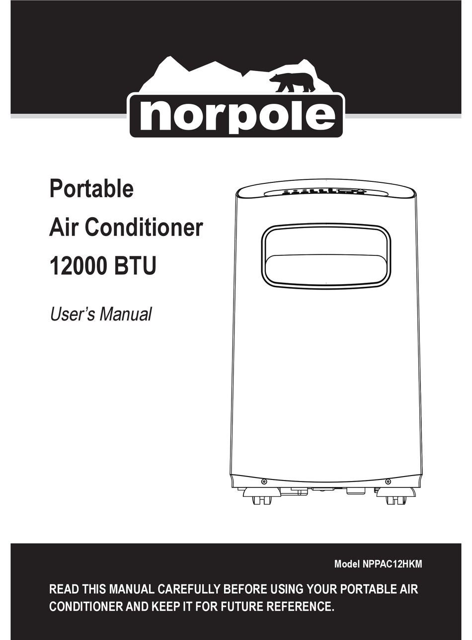 Norpole Nppac12hkm User Manual Pdf Download Manualslib