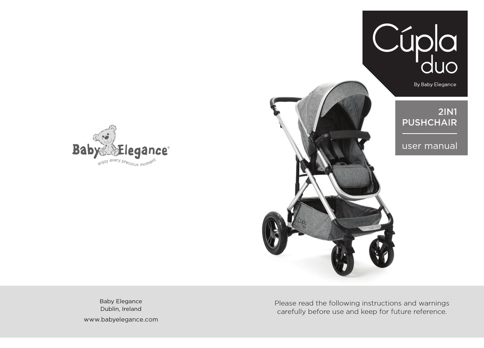cupla duo pushchair