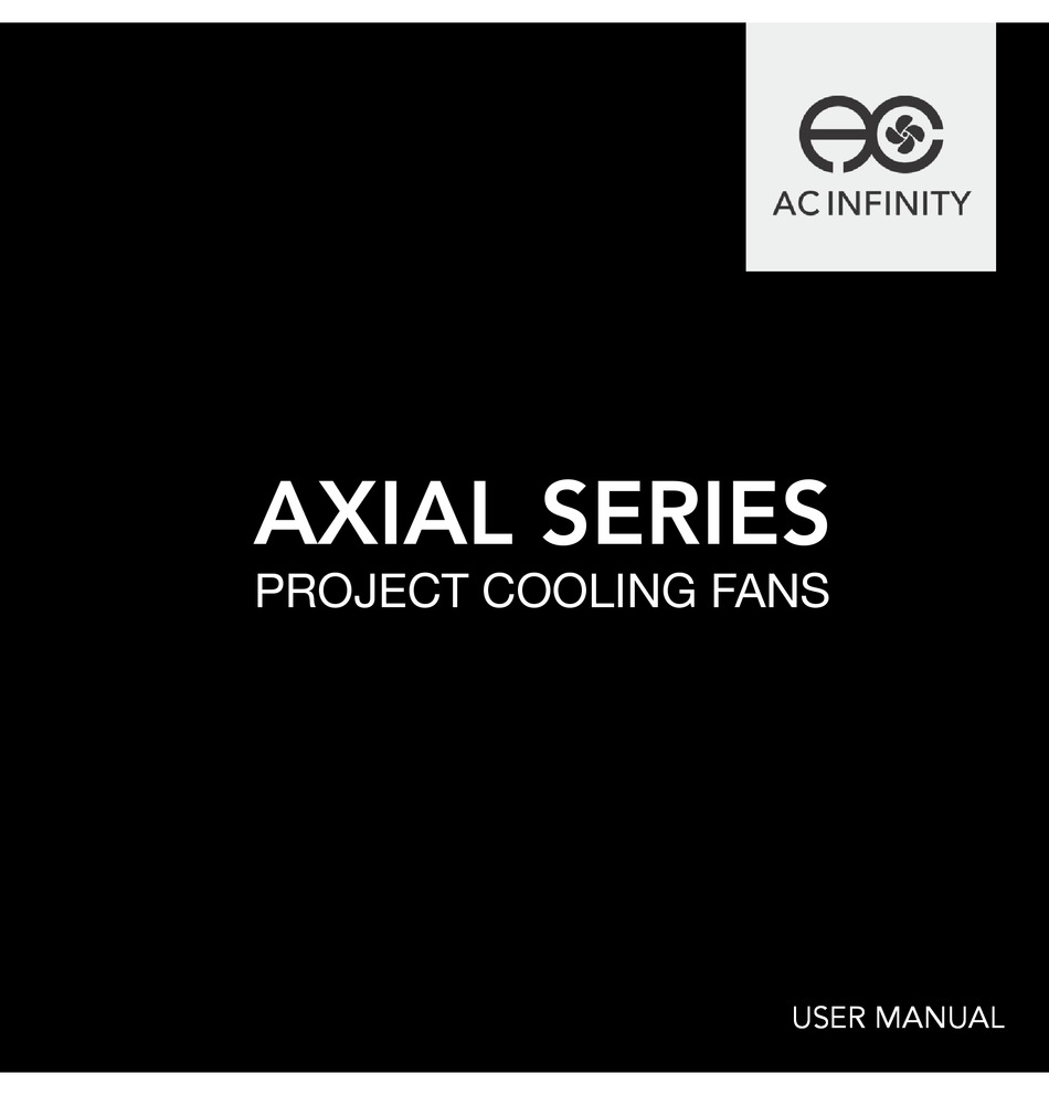 AC INFINITY AXIAL 8025 USER MANUAL Pdf Download ManualsLib