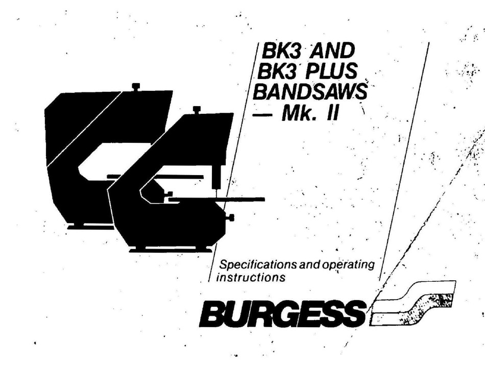 1435 mm x 1/4 Zoll x 10 TPI Burgess BK3 & BBS20 Bandsägeblätter