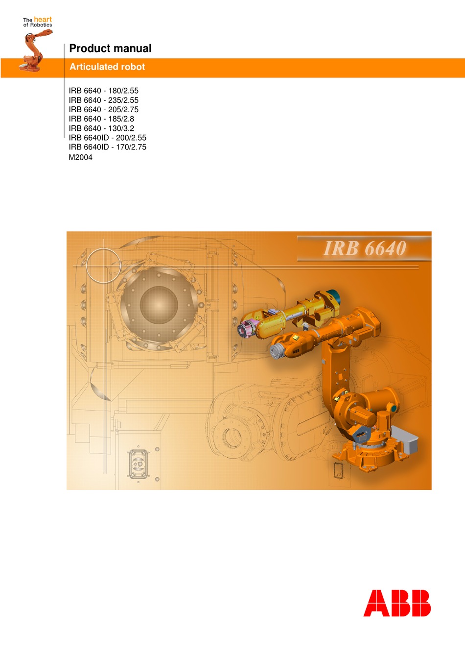 ABB IRB 6640 - 180/2.55 PRODUCT MANUAL Pdf Download | ManualsLib