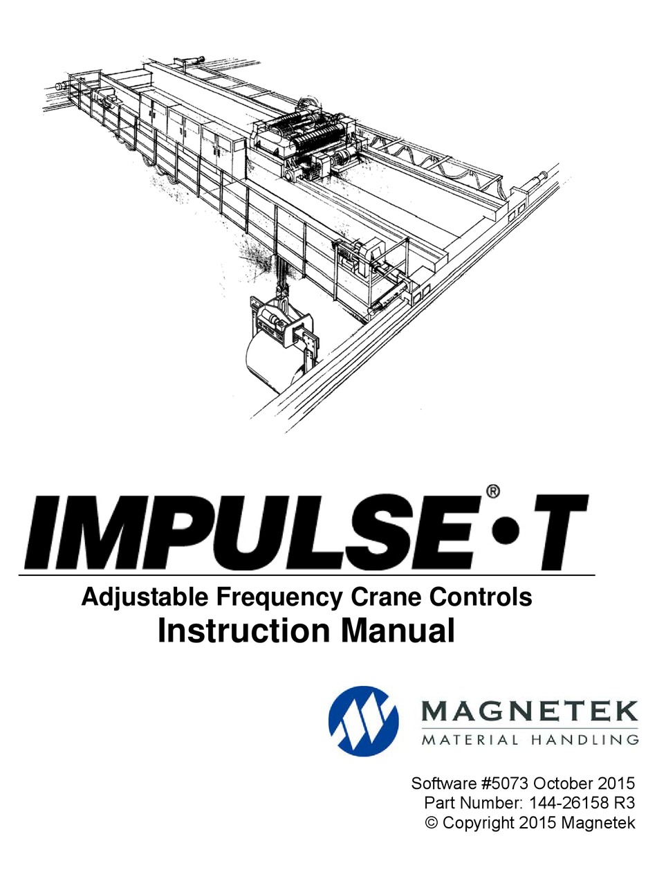 Magnetek Impulse T 06 T Instruction Manual Pdf Download Manualslib