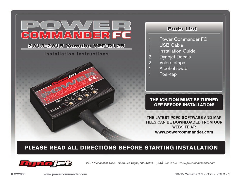 SLP Power Commander FC 70-167