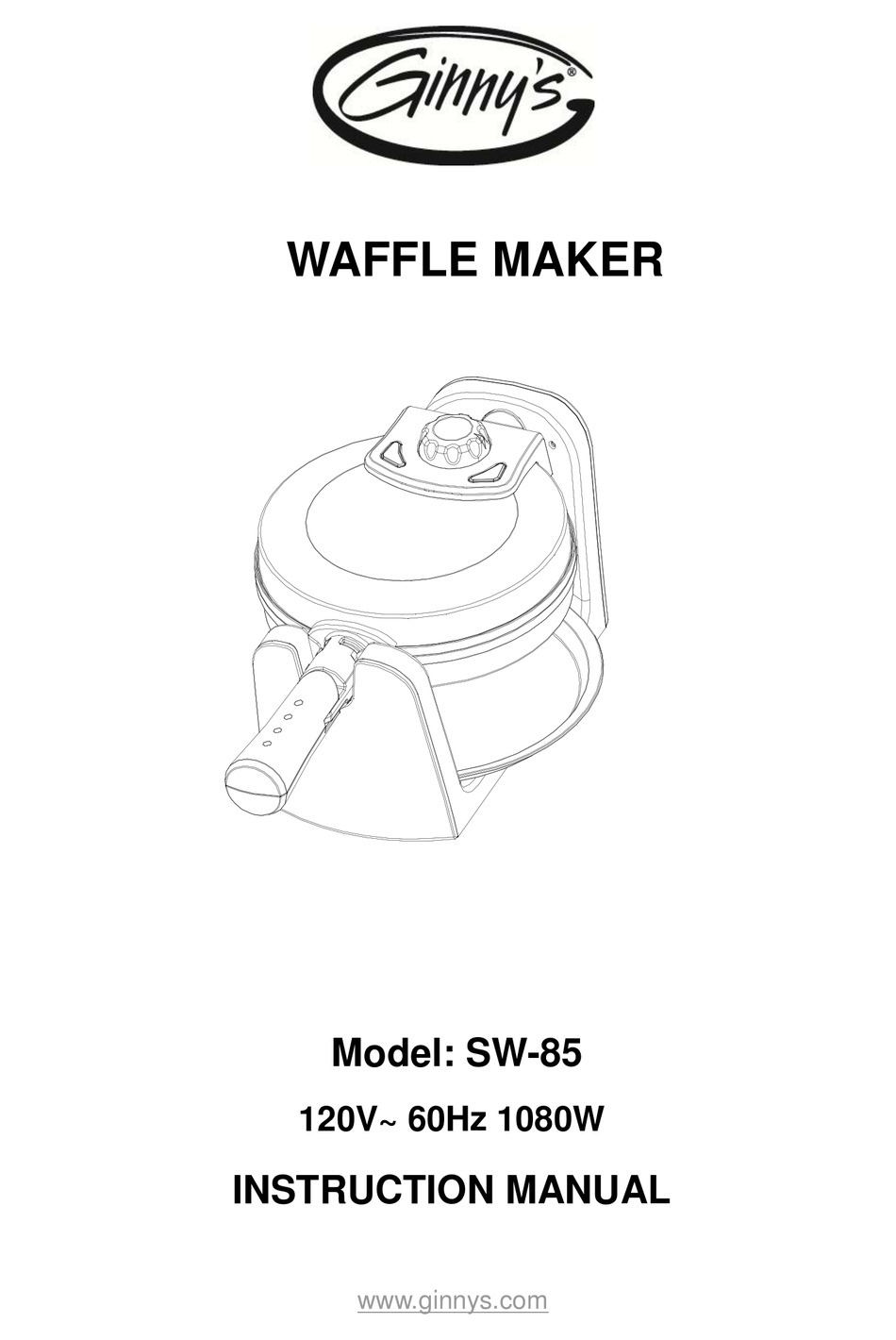 Ginny's Mini Waffle Maker