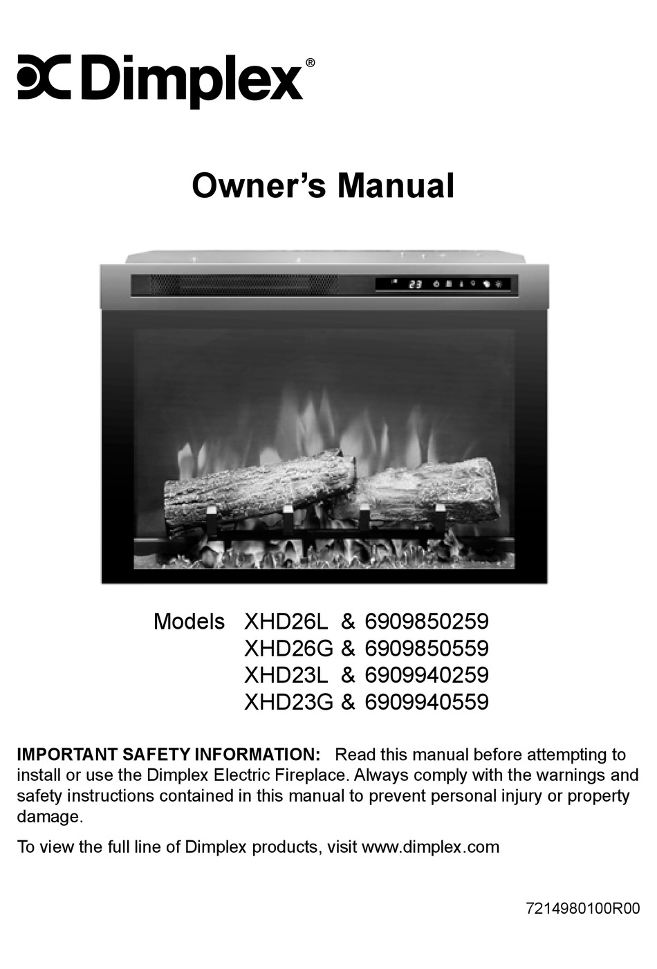 dimplex microwave 980535 manual