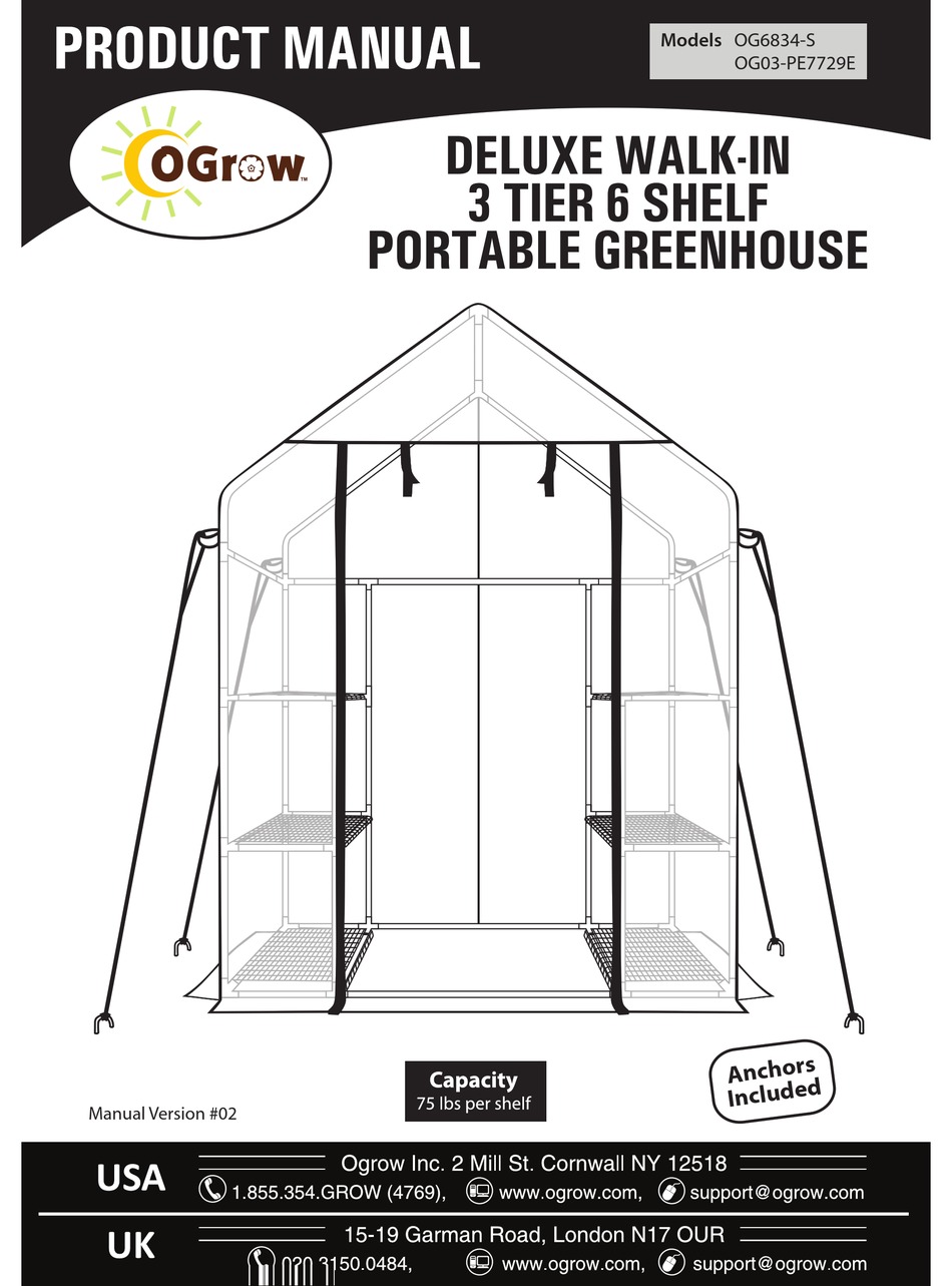 OGROW OG6834 S PRODUCT MANUAL Pdf Download ManualsLib